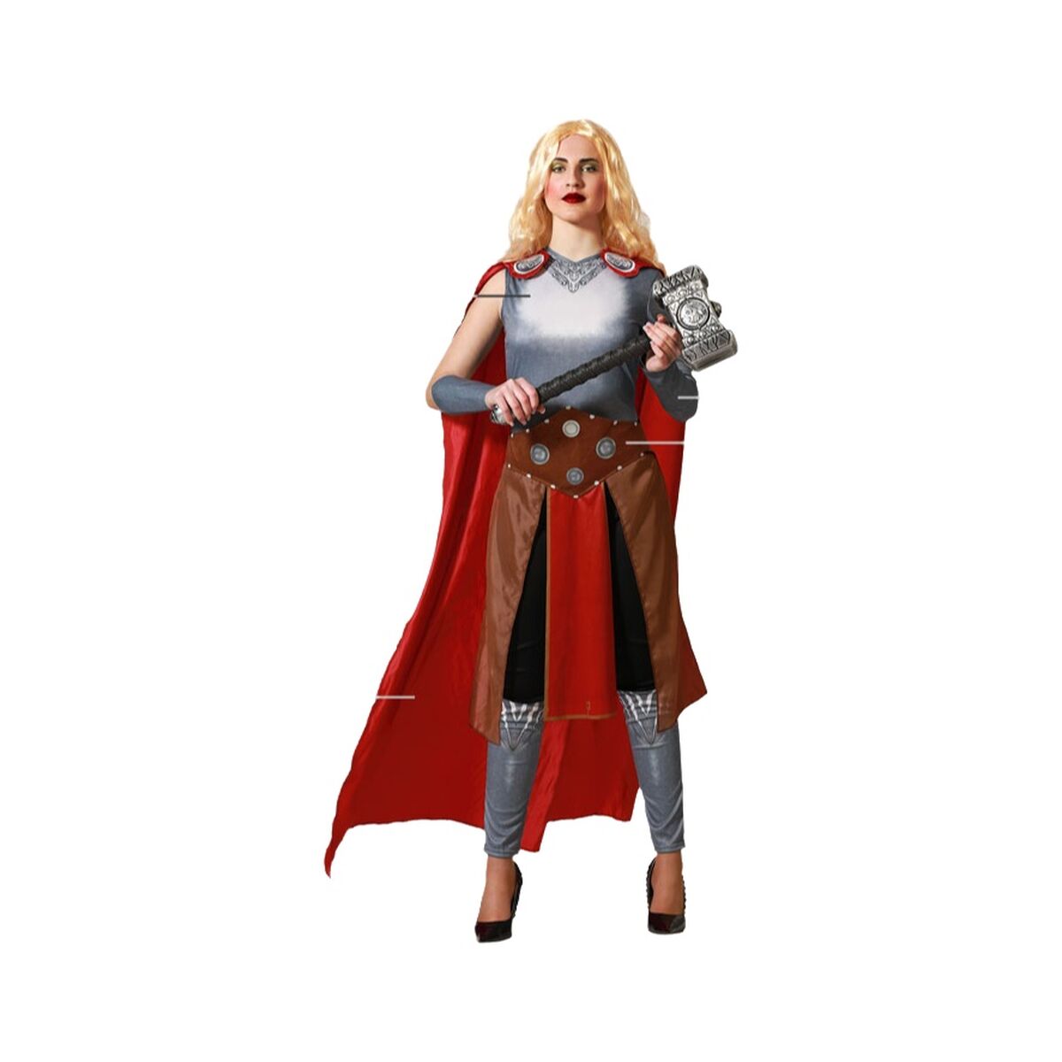 Costume for Adults Superheroine Costume for Adults Superheroine