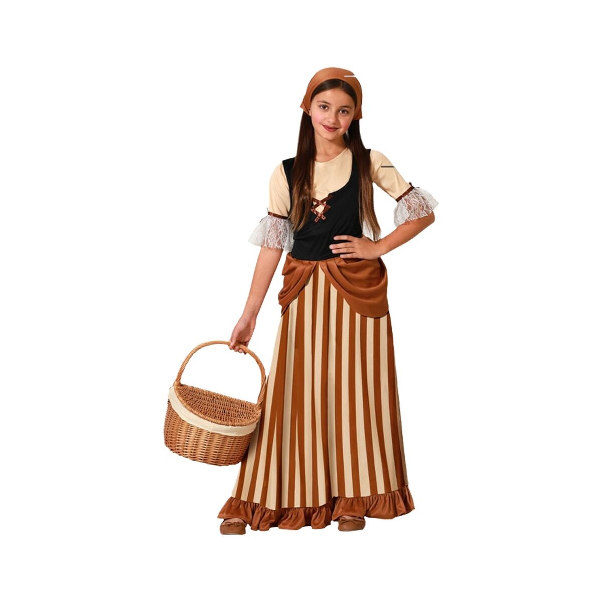 Costume for Children Waitress 7-9 Years