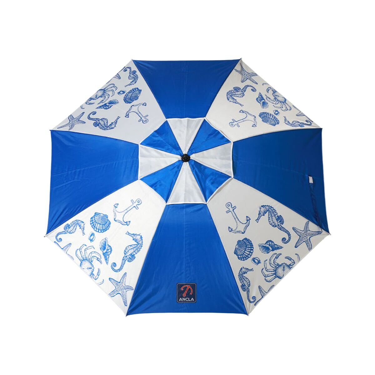 Beach parasol Blue  180 cm SPF50+ Navy