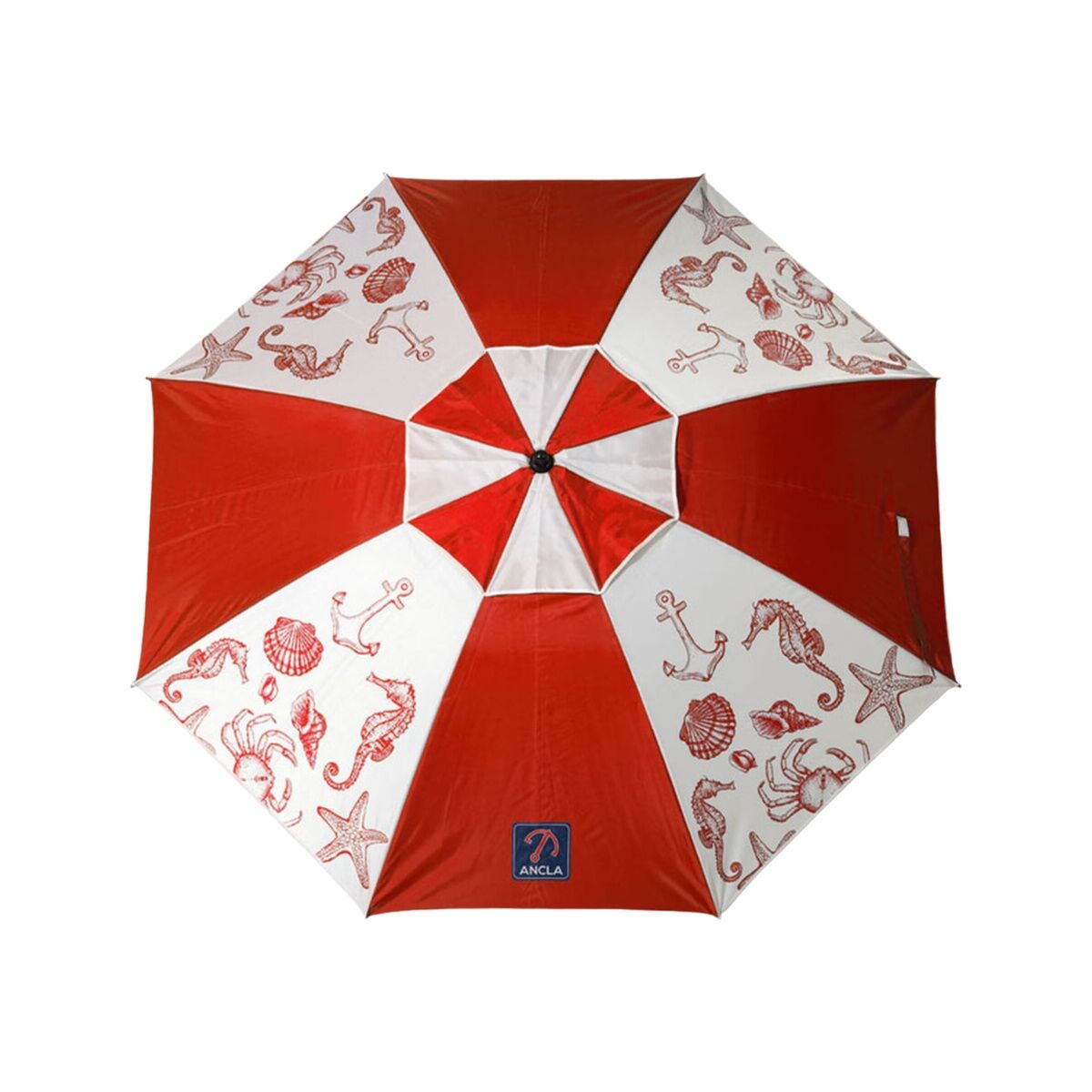 Beach parasol Red Ø 180 cm SPF50+ Navy Beach parasol Red Ø 180 cm SPF50+ Navy