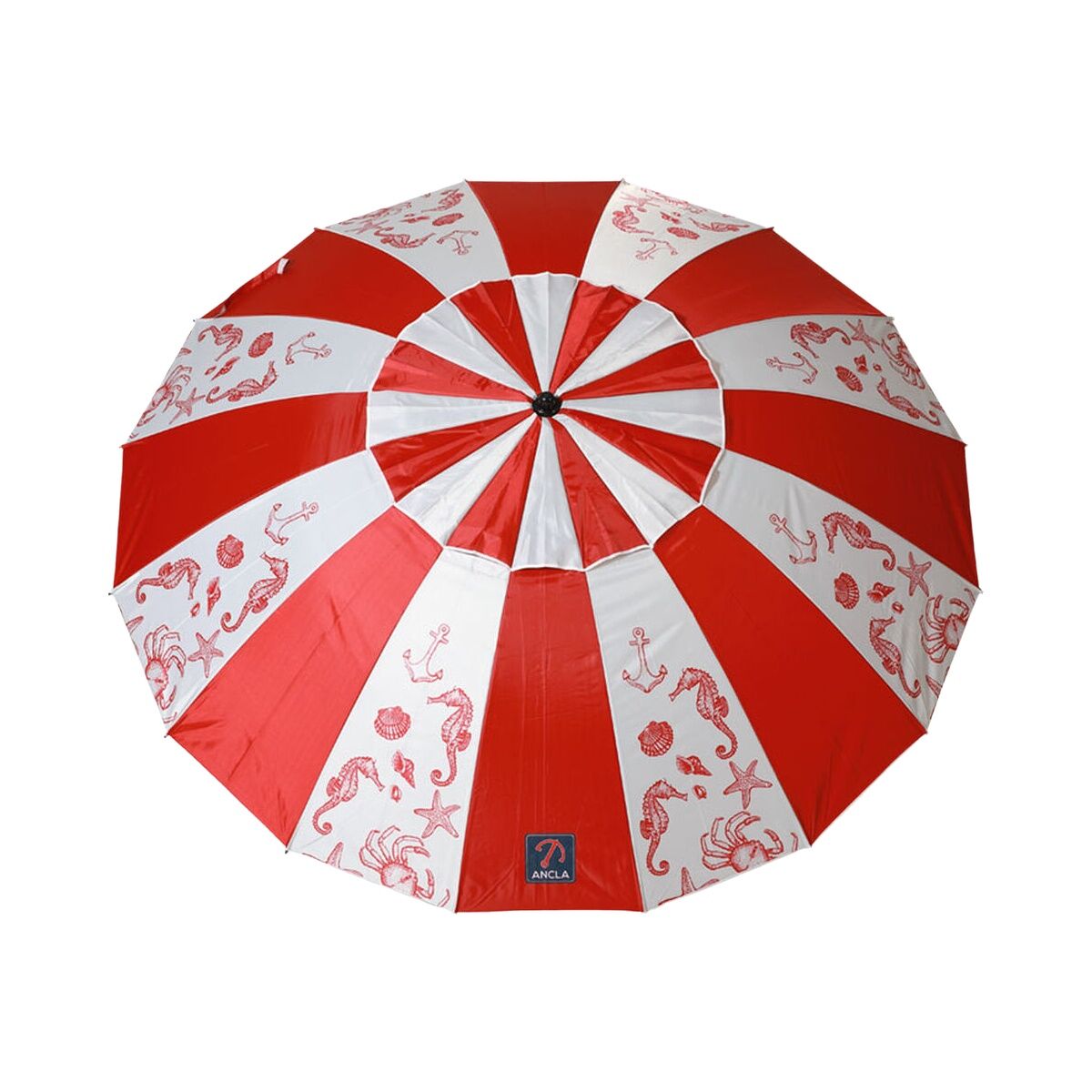 Beach parasol Red Ø 220 cm SPF50+ Navy Beach parasol Red Ø 220 cm SPF50+ Navy