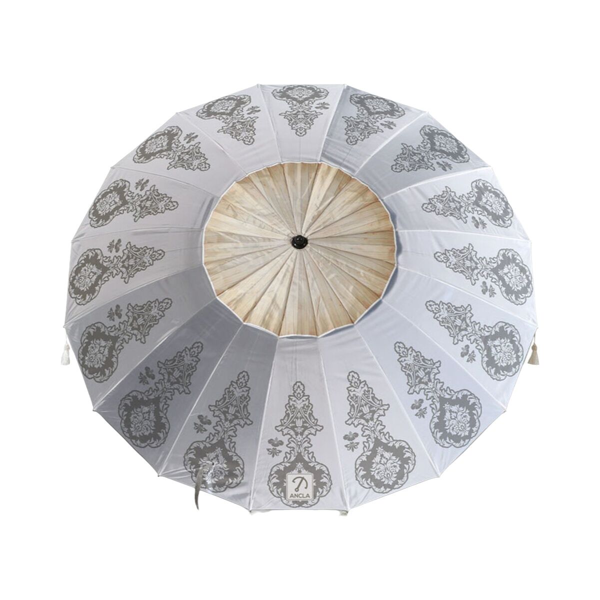 Beach parasol White Ø 220 cm SPF50+ Boho Beach parasol White Ø 220 cm SPF50+ Boho