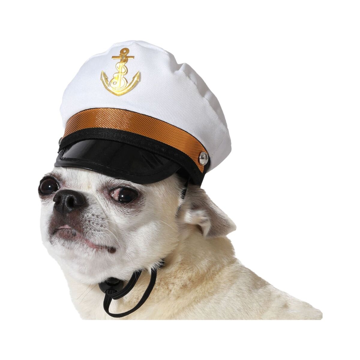 Dog Costume White Hat Sailor Dog Costume White Hat Sailor