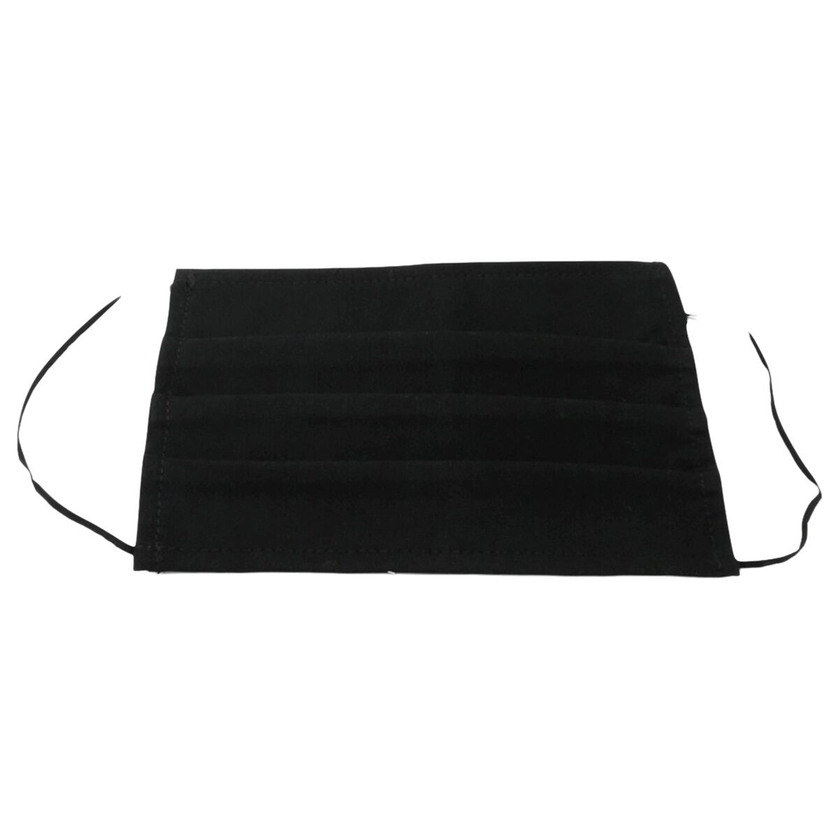 Hygienic Face Mask Contact Black Polyester Cotton Hygienic Face Mask Contact Black Polyester Cotton