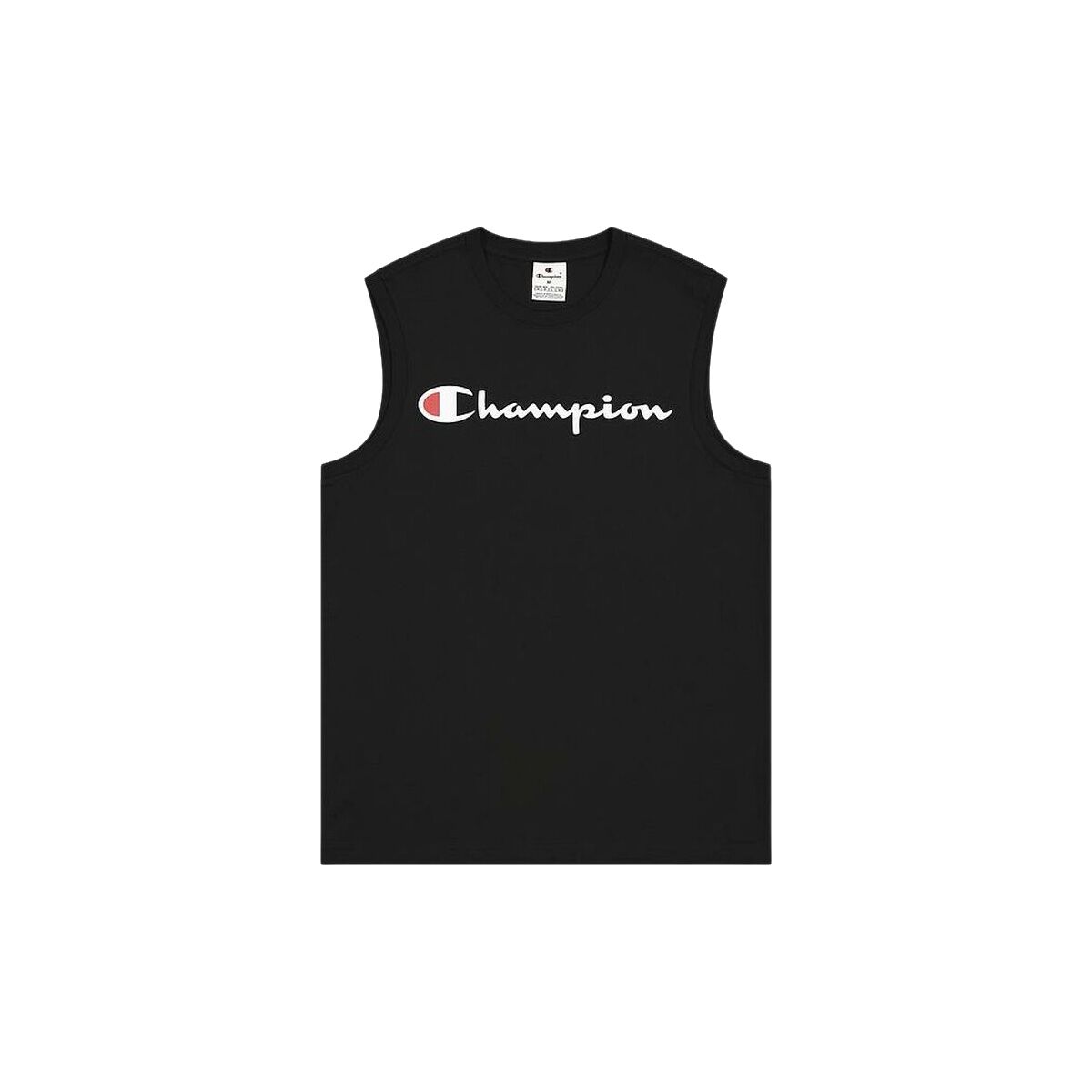Men’s Sleeveless T-shirt Champion CHAMPION TANK 220778 NBK Black