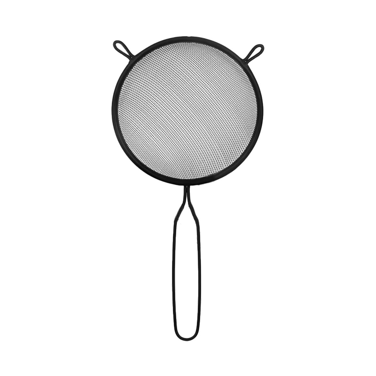 Strainer Quttin Black Metal  10 cm (24 Units)