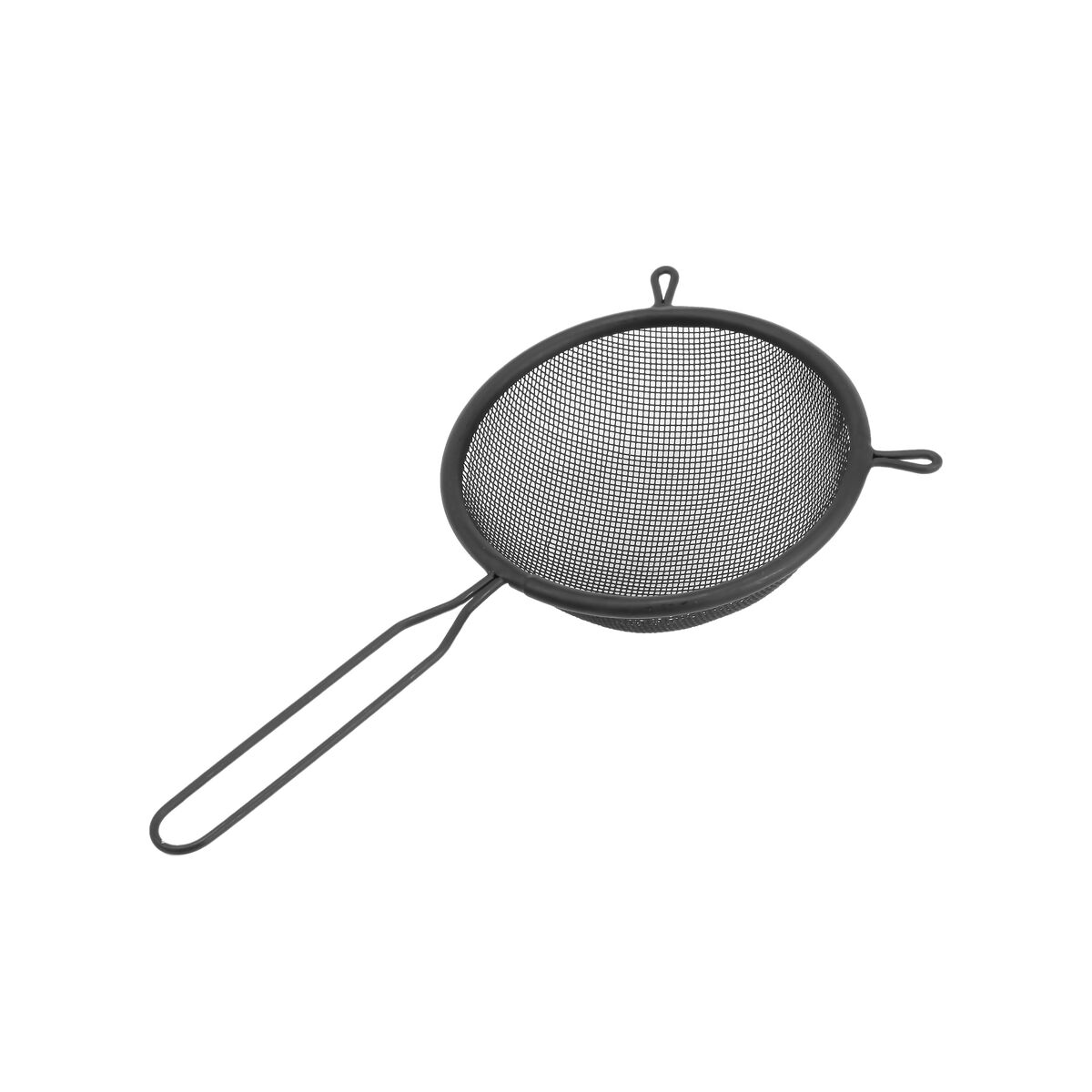 Strainer Quttin Black Metal  10 cm (24 Units)