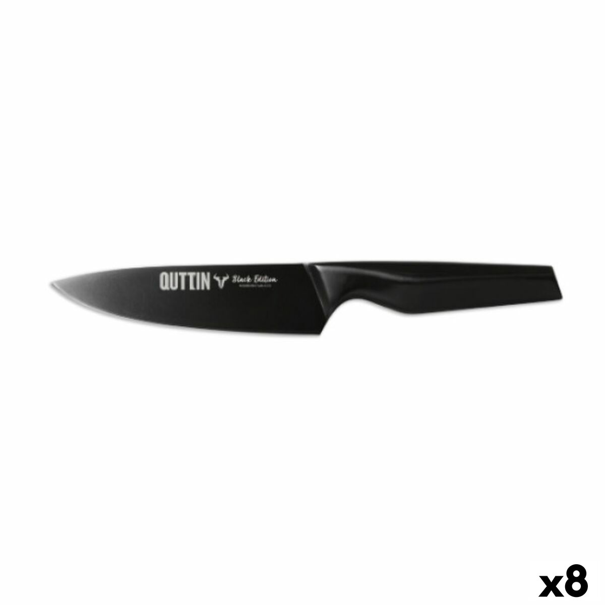 Chef’s knife Quttin Black Edition 16 cm (8 Units)