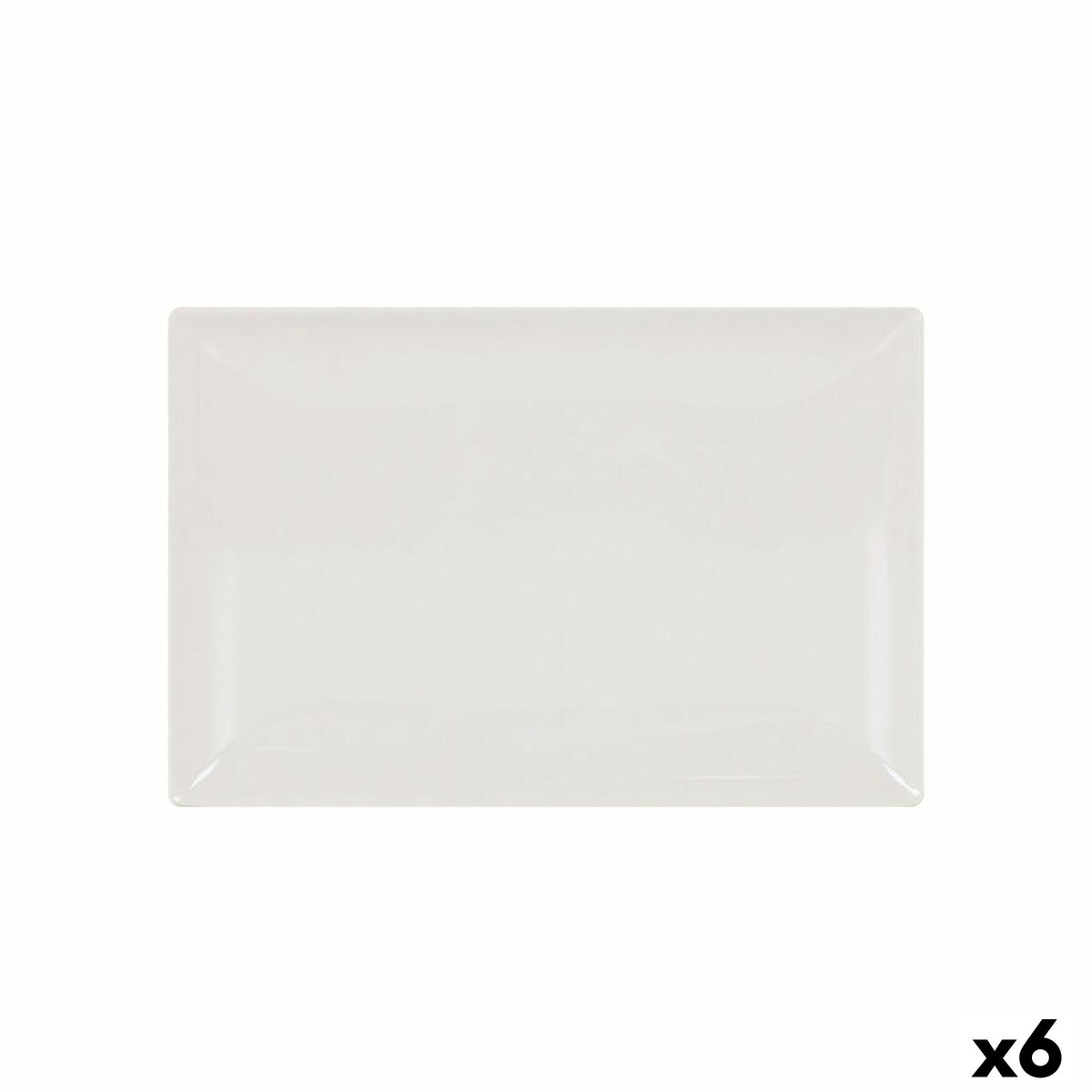 Serving Platter La Mediterránea Elite Rectangular 30 x 20 x 2,5 cm (6 Units) Serving Platter La Mediterránea Elite Rectangular 30 x 20 x 2,5 cm (6 Units)