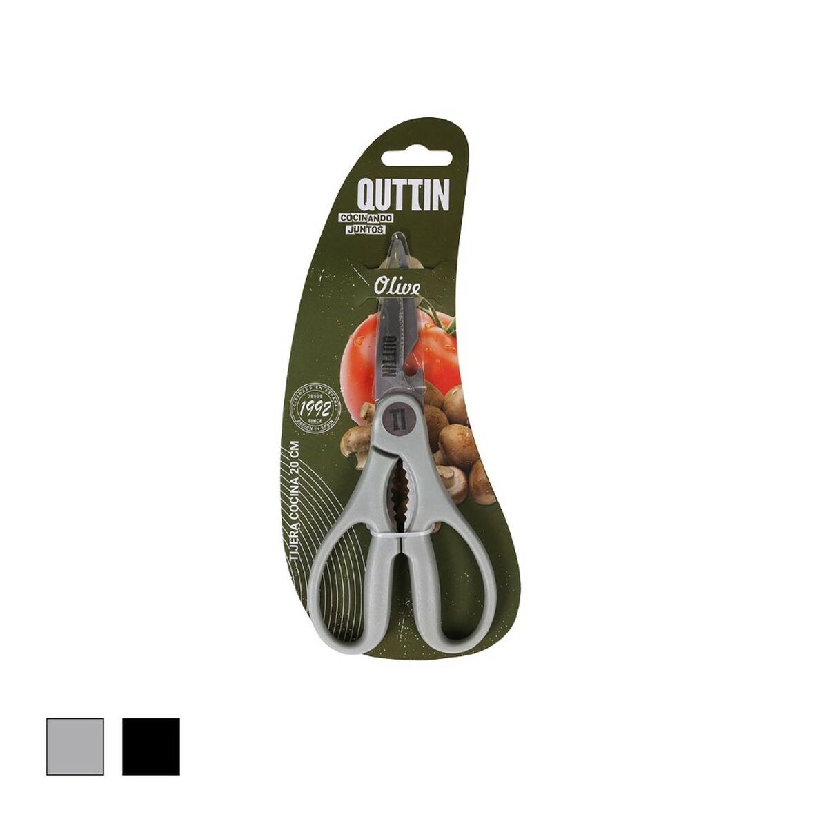 Kitchen Scissors Quttin Sybarite 20 cm Pitter (16 Units)