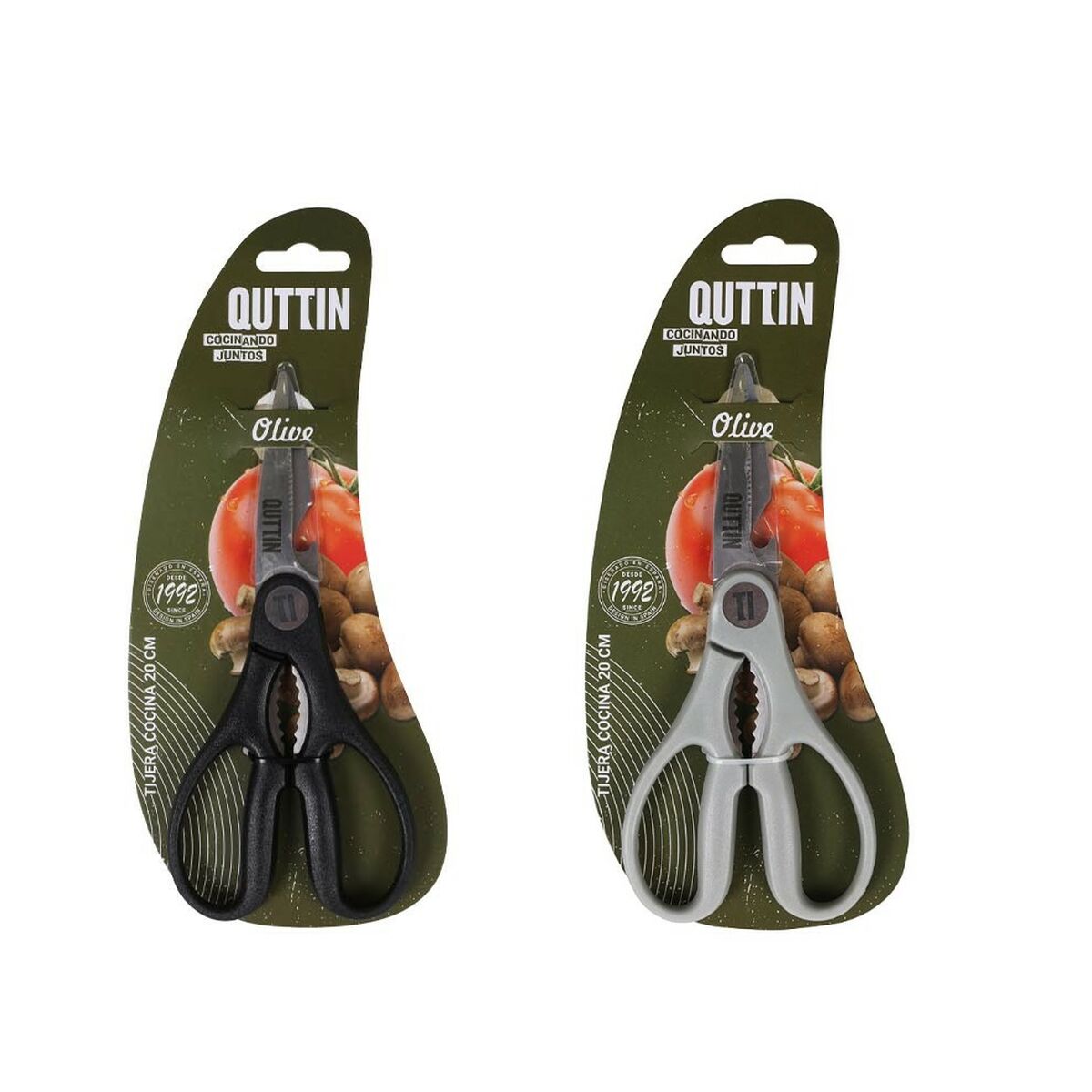 Kitchen Scissors Quttin Sybarite 20 cm Pitter (16 Units)