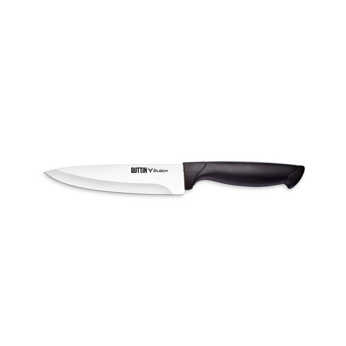 Kitchen Knife Quttin Black 15 cm (36 Units)