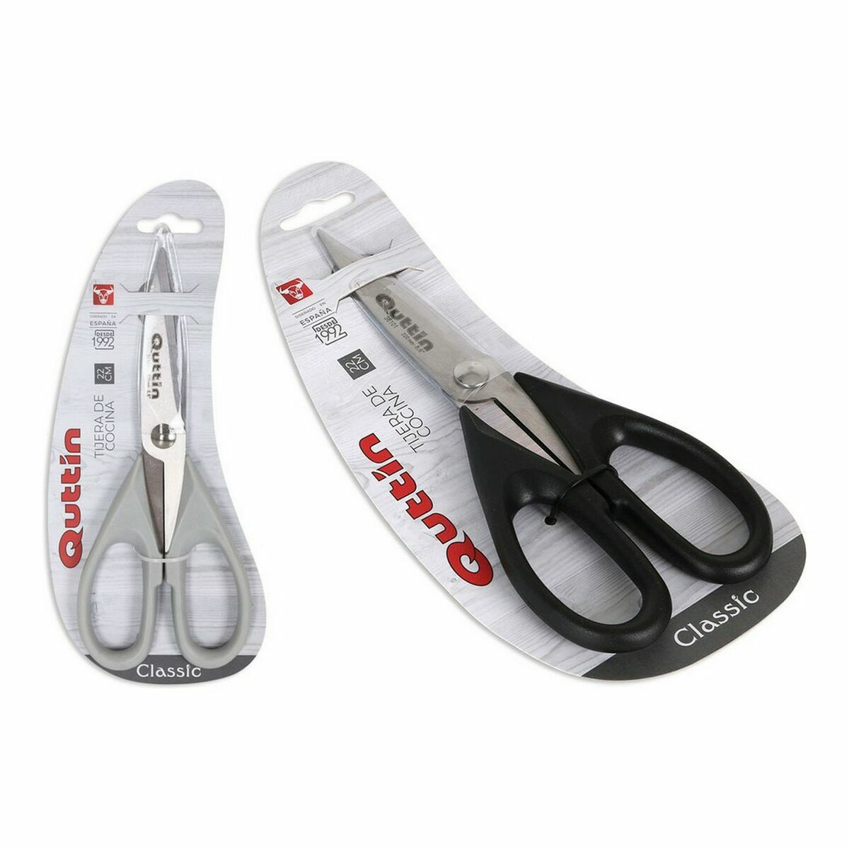Kitchen Scissors Quttin Altea 22 cm (16 Units)