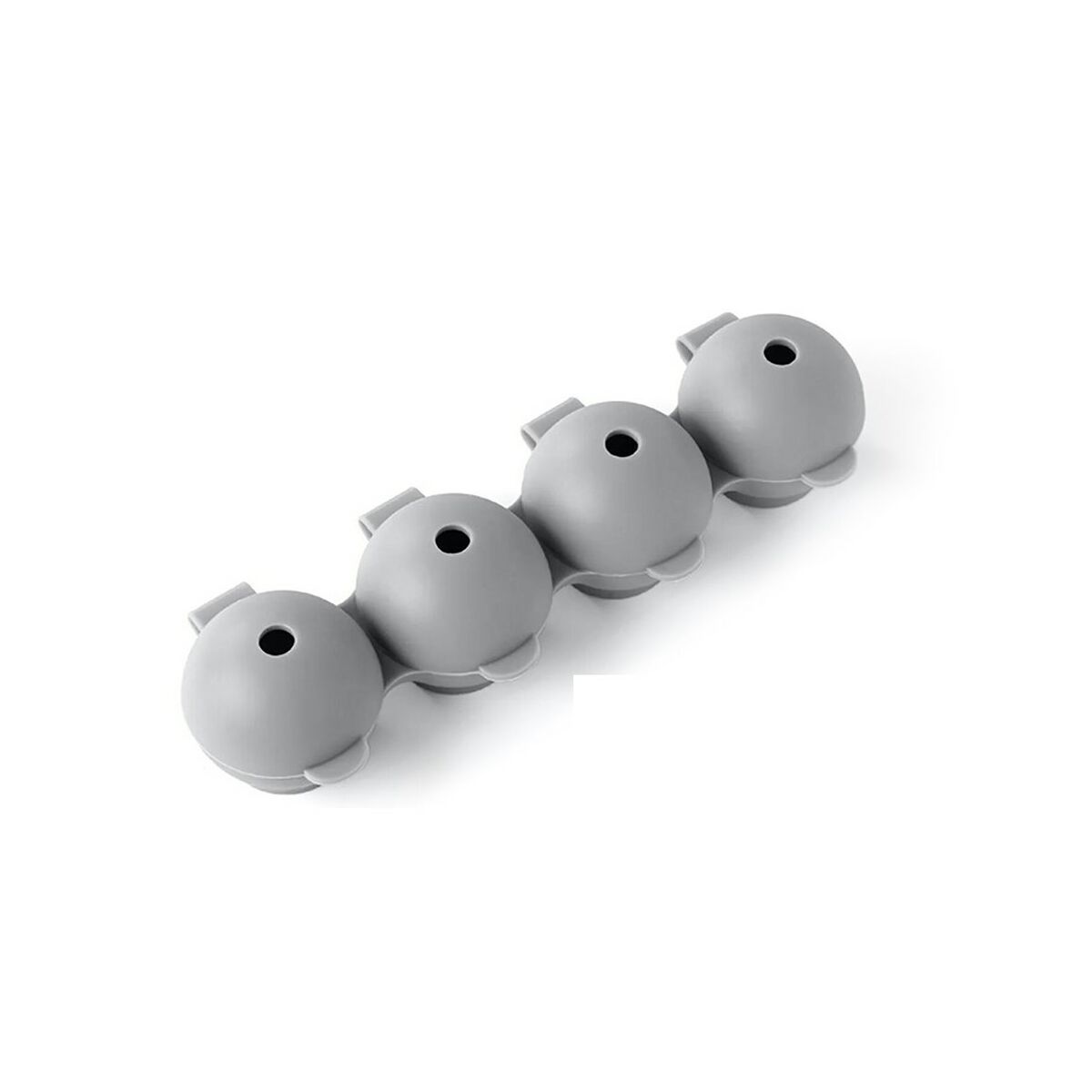 Ice Cube Mould Quttin Spherical Silicone 22 x 7 x 5 cm (12 Units)