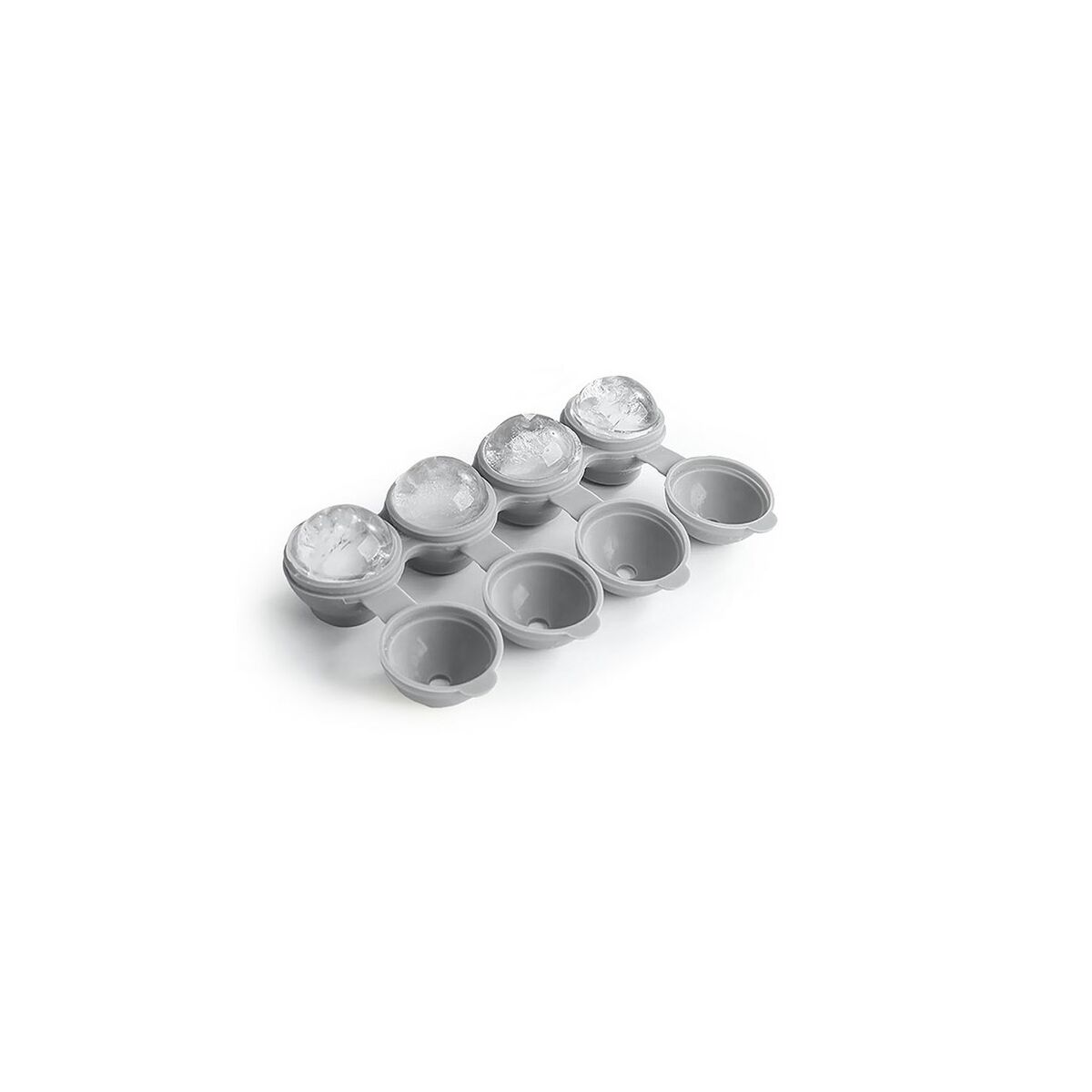 Ice Cube Mould Quttin Spherical Silicone 22 x 7 x 5 cm (12 Units)