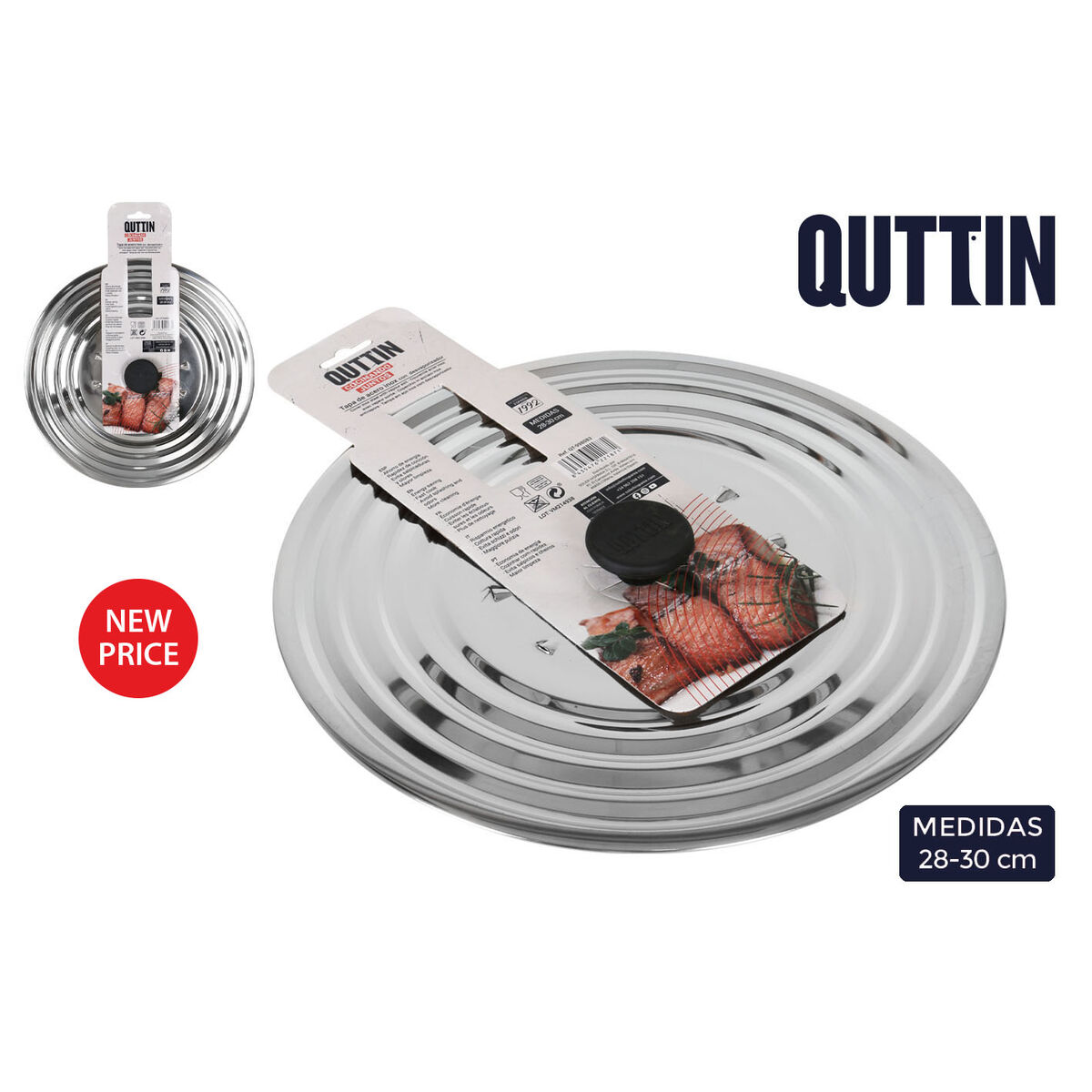 Frying Pan Lid Quttin Quttin Stainless steel