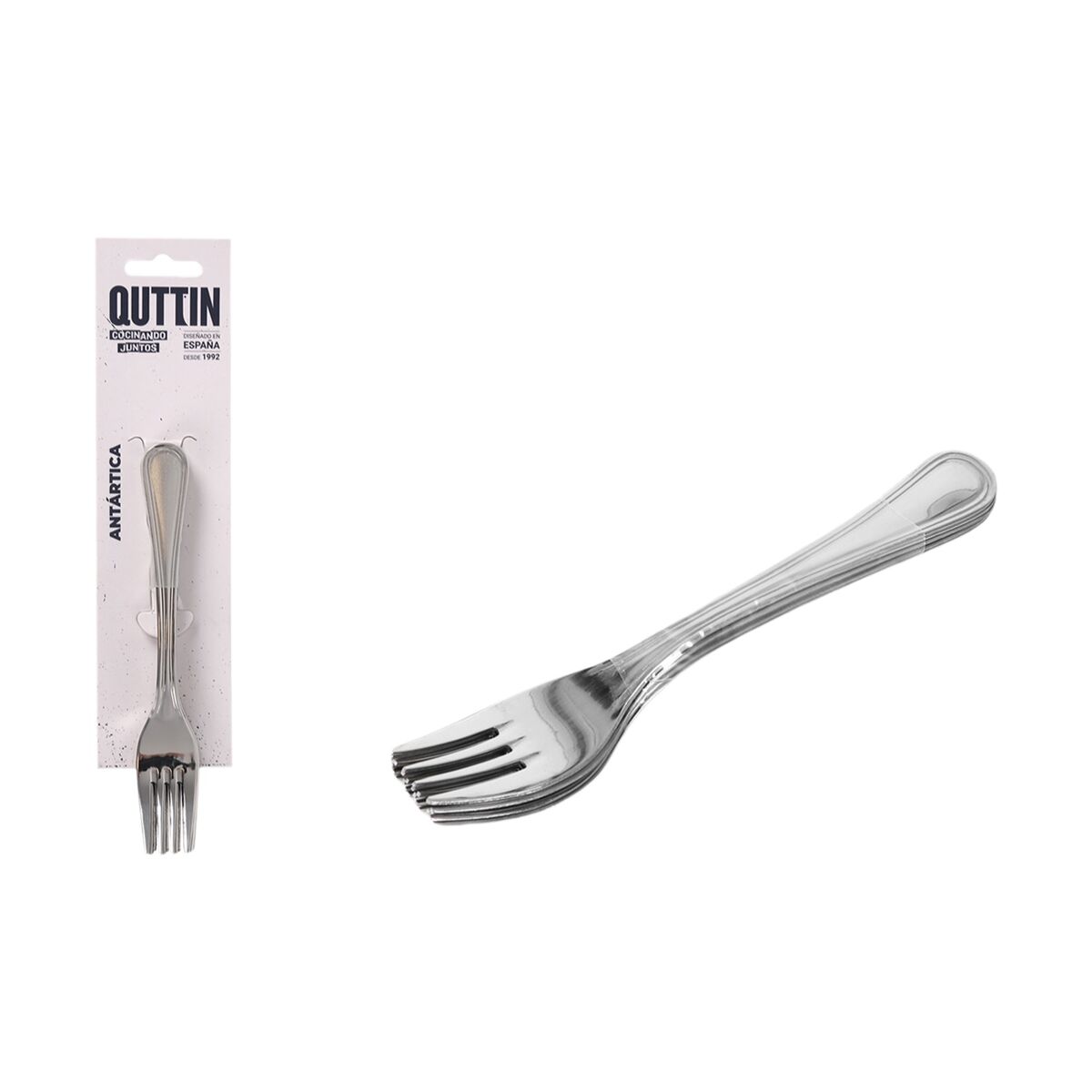 Fork Quttin Antartica 6 Pieces (12 Units)