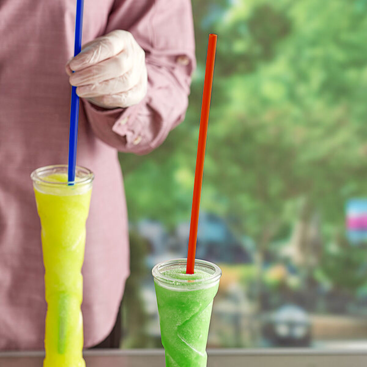 Reusable Drinking Straw Algon 50 x 0,6 cm 20 Pieces 24 Units