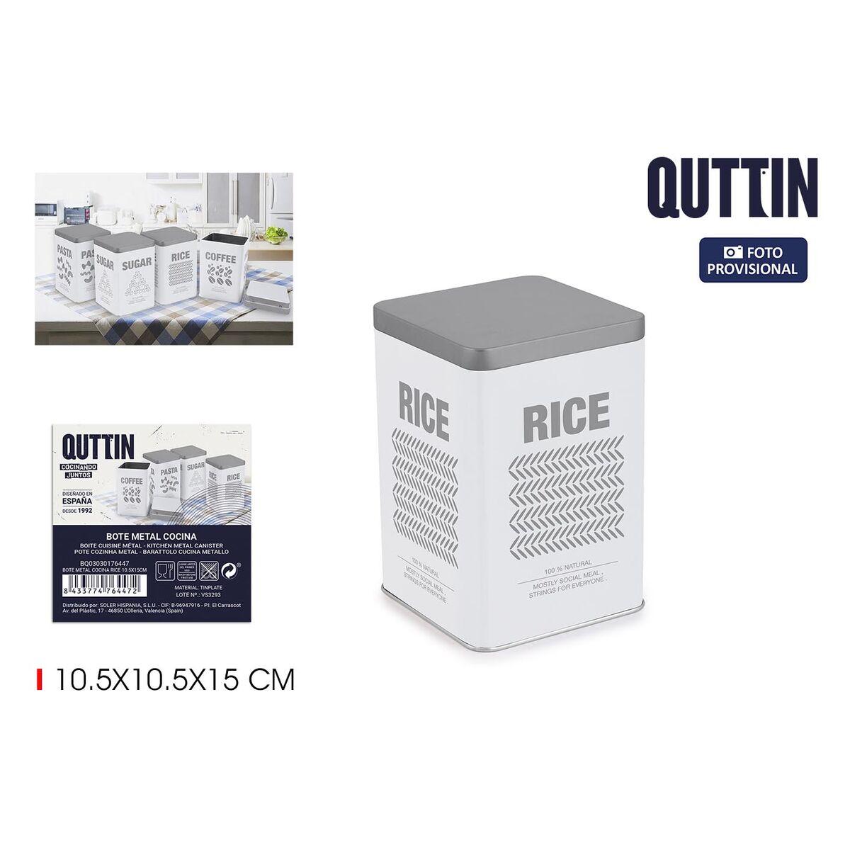 Tin Quttin RICE (12 Units)