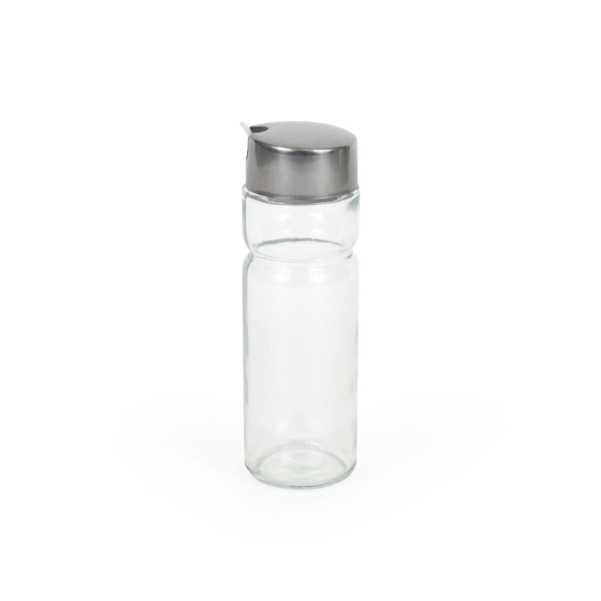 Cruet Quttin Transparent Silver Glass 0,2 L 5 x 5 x 15 cm (24 Units)