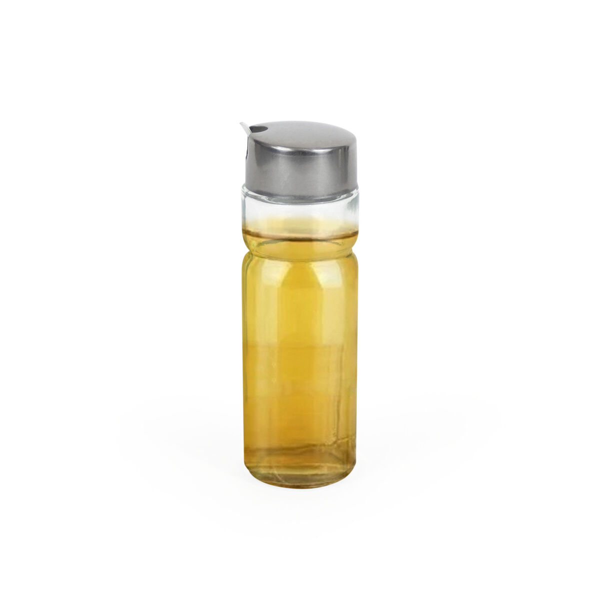 Cruet Quttin Transparent Silver Glass 0,2 L 5 x 5 x 15 cm (24 Units)