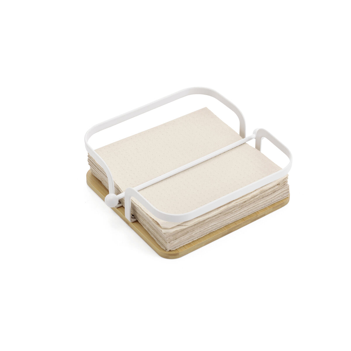 Napkin holder Quttin Metal 22 x 22 x 6 cm (6 Units)
