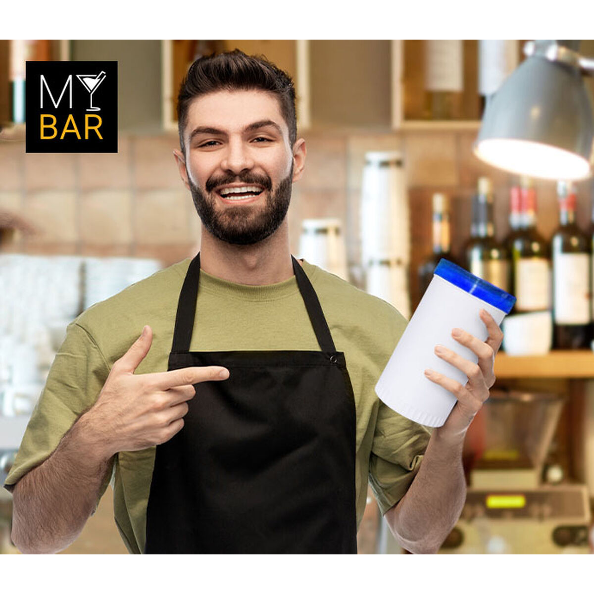 Cocktail Maker My Bar Plastic 1 L (12 Units)