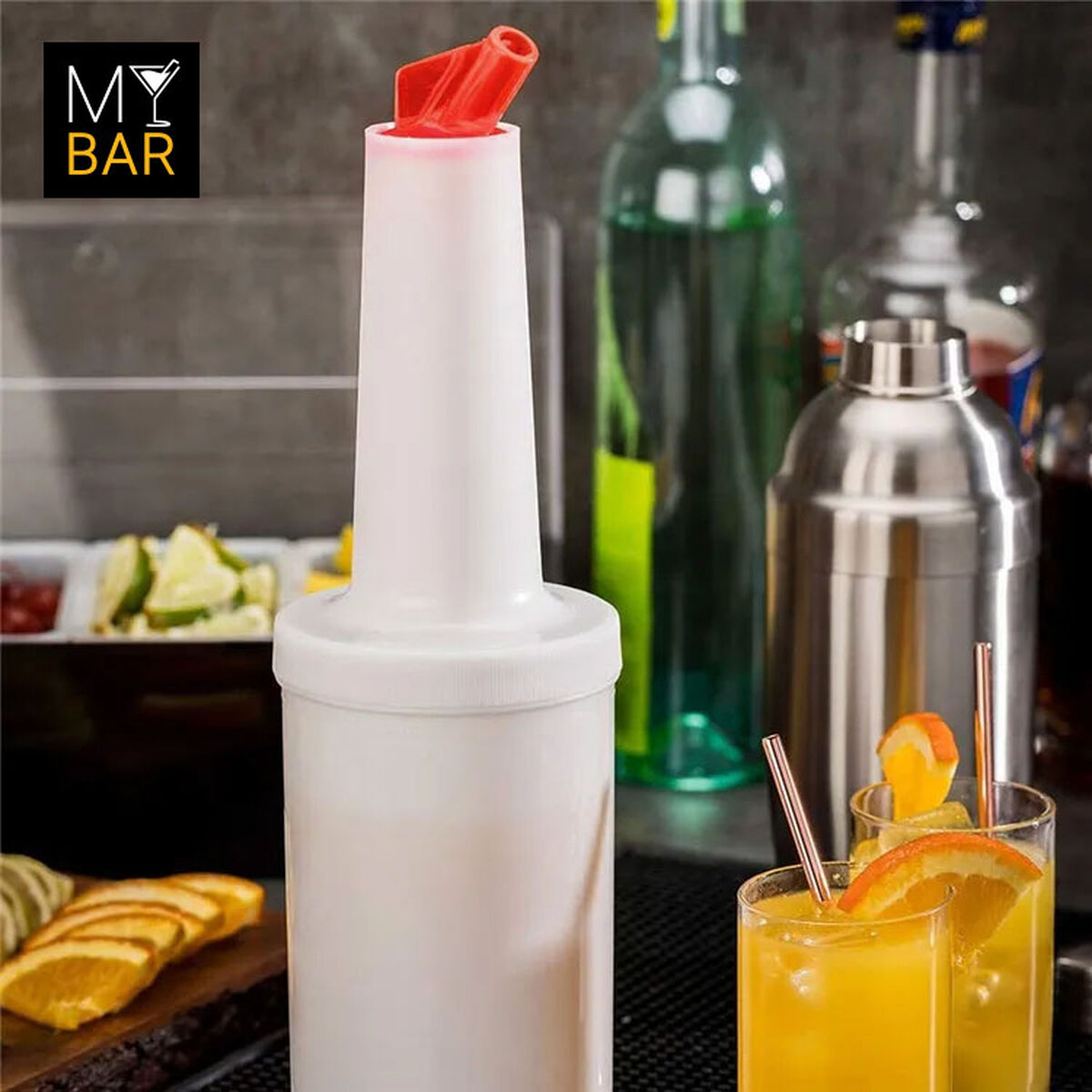 Cocktail Maker My Bar Plastic 1 L (12 Units)
