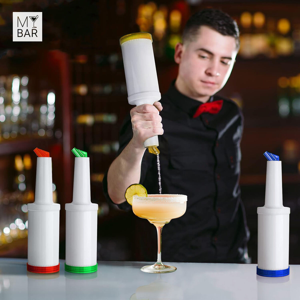 Cocktail Maker My Bar Plastic 1 L (12 Units)