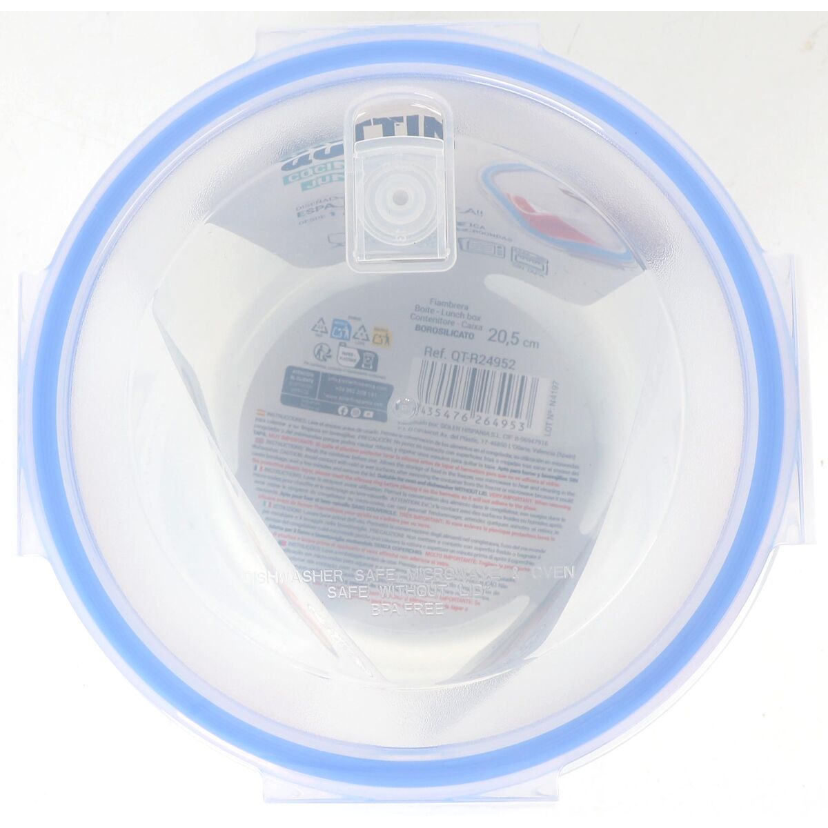 Lunch box Quttin Circular 2 L (6 Units)