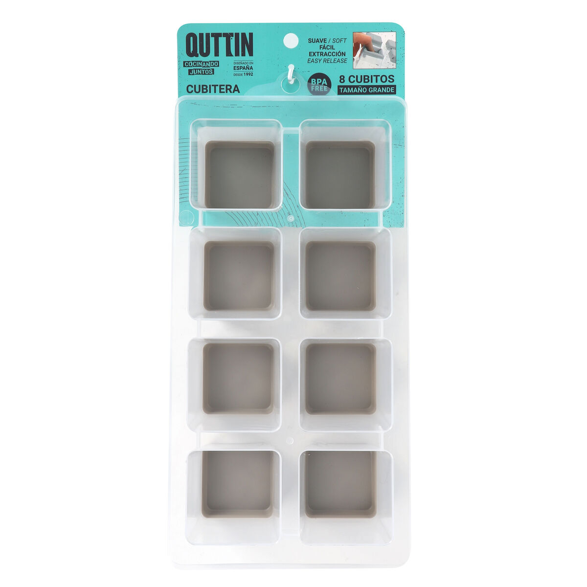 Ice Cube Mould Quttin 27 x 13 x 5 cm (18 Units)