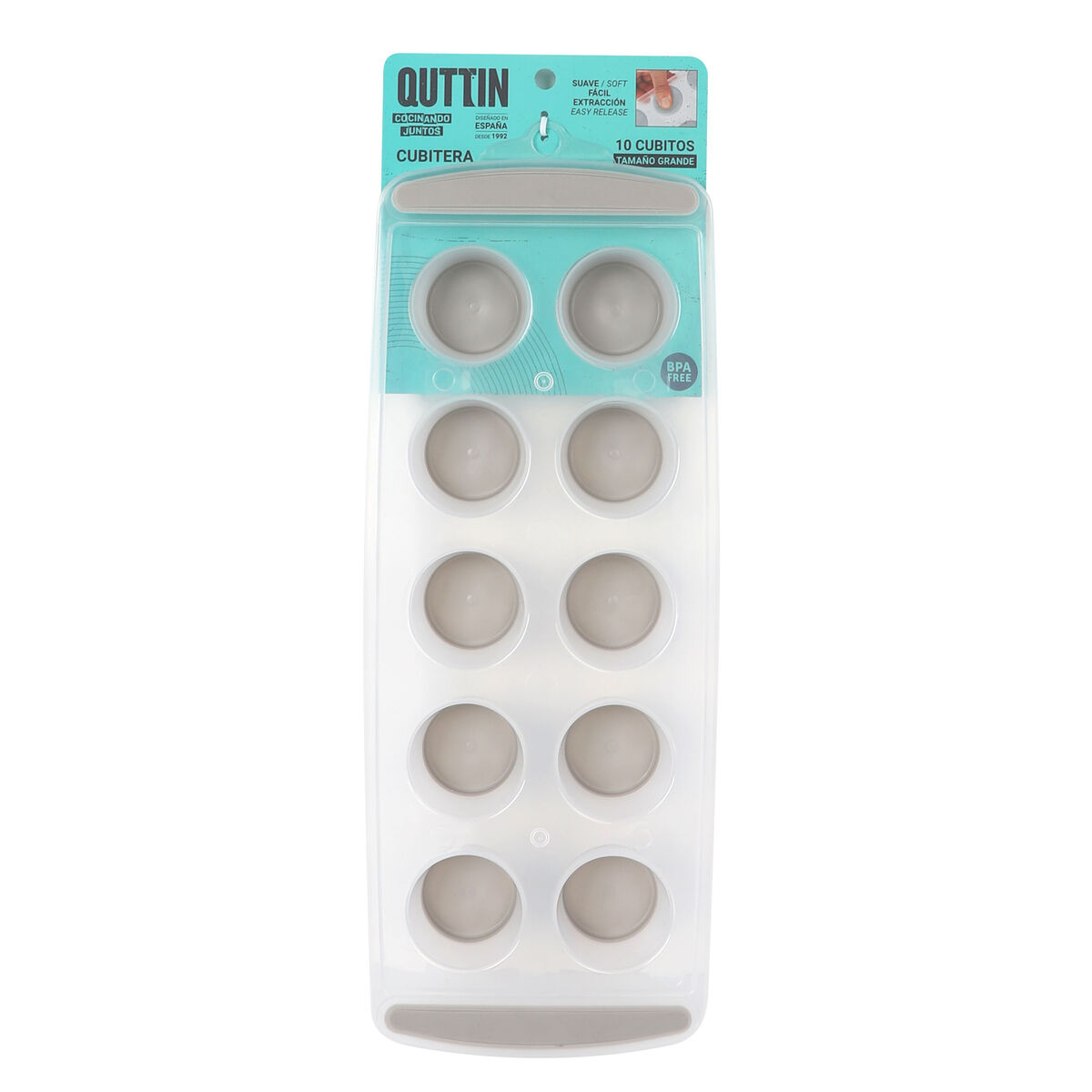 Ice Cube Mould Quttin 36 x 13 x 3,5 cm (18 Units)