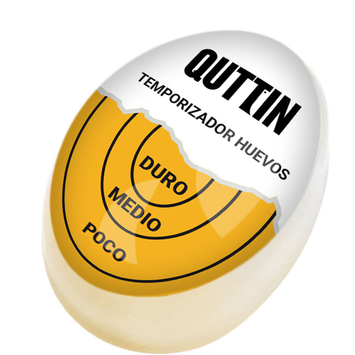 Kitchen Timer Quttin 5,5 x 4 x 3 cm Egg (36 Units)