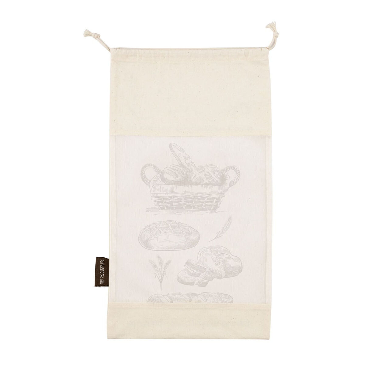 Reusable Food Bag Quttin Bread 25 x 45 cm (24 Units)