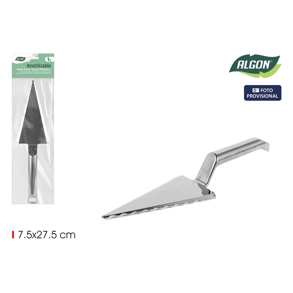 Cake Moulds Algon PS PLATA 7,5 x 27,5 cm (24 Units)