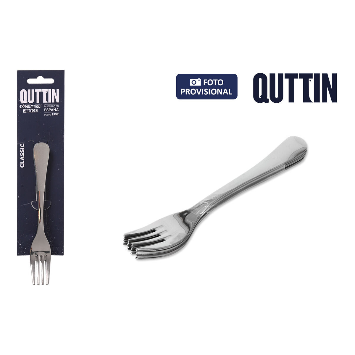 Fork Quttin Classic 6 Pieces (12 Units)