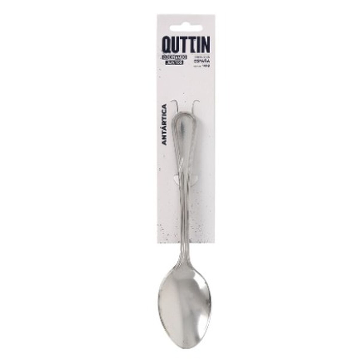 Dessert spoon Quttin Antartica 3 Pieces (12 Units)
