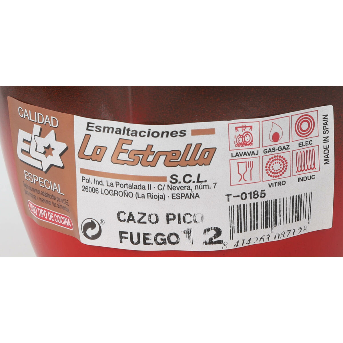 Saucepan La Estrella Fuego 700 ml (6 Units)