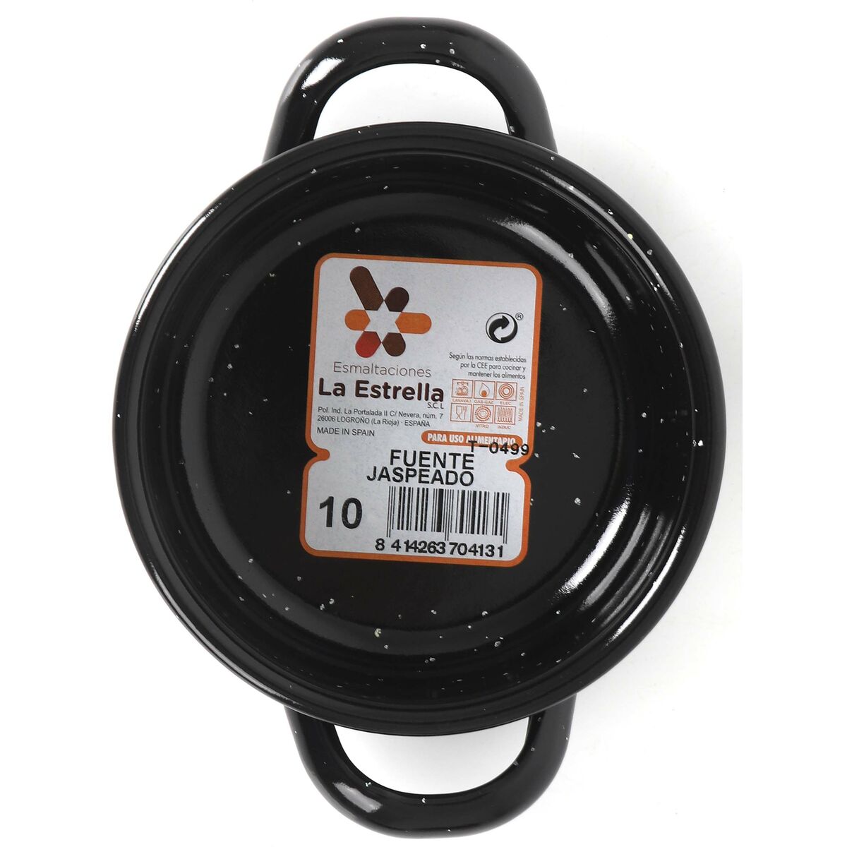 Saucepan La Estrella Jaspeada 200 ml 16 x 10 x 4 cm (12 Units)