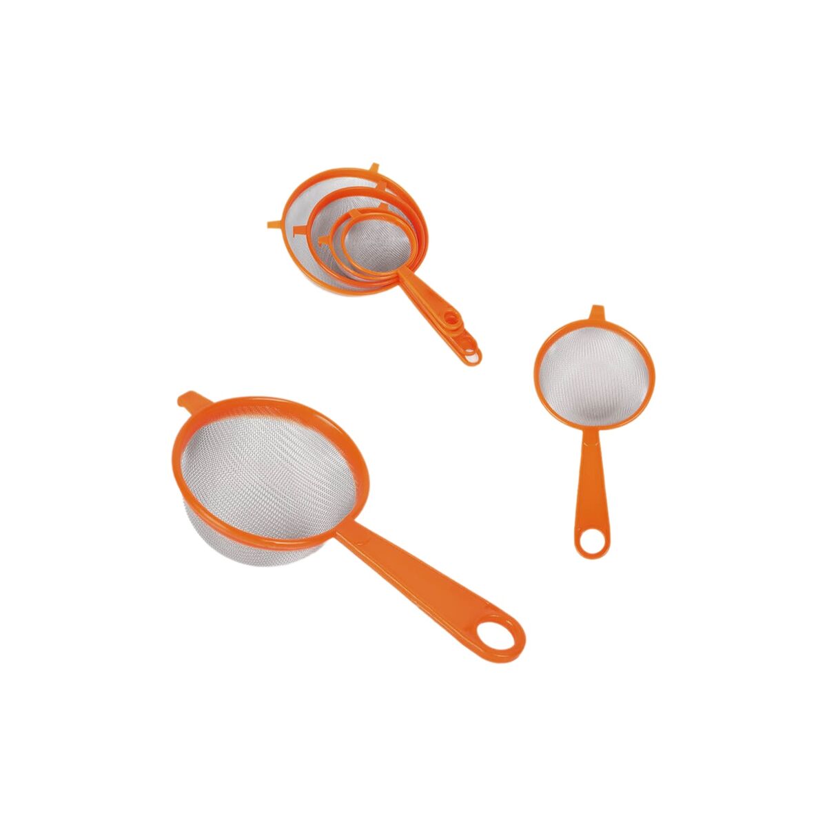 Strainer Quttin Aluminium Plastic 10 cm (24 Units)