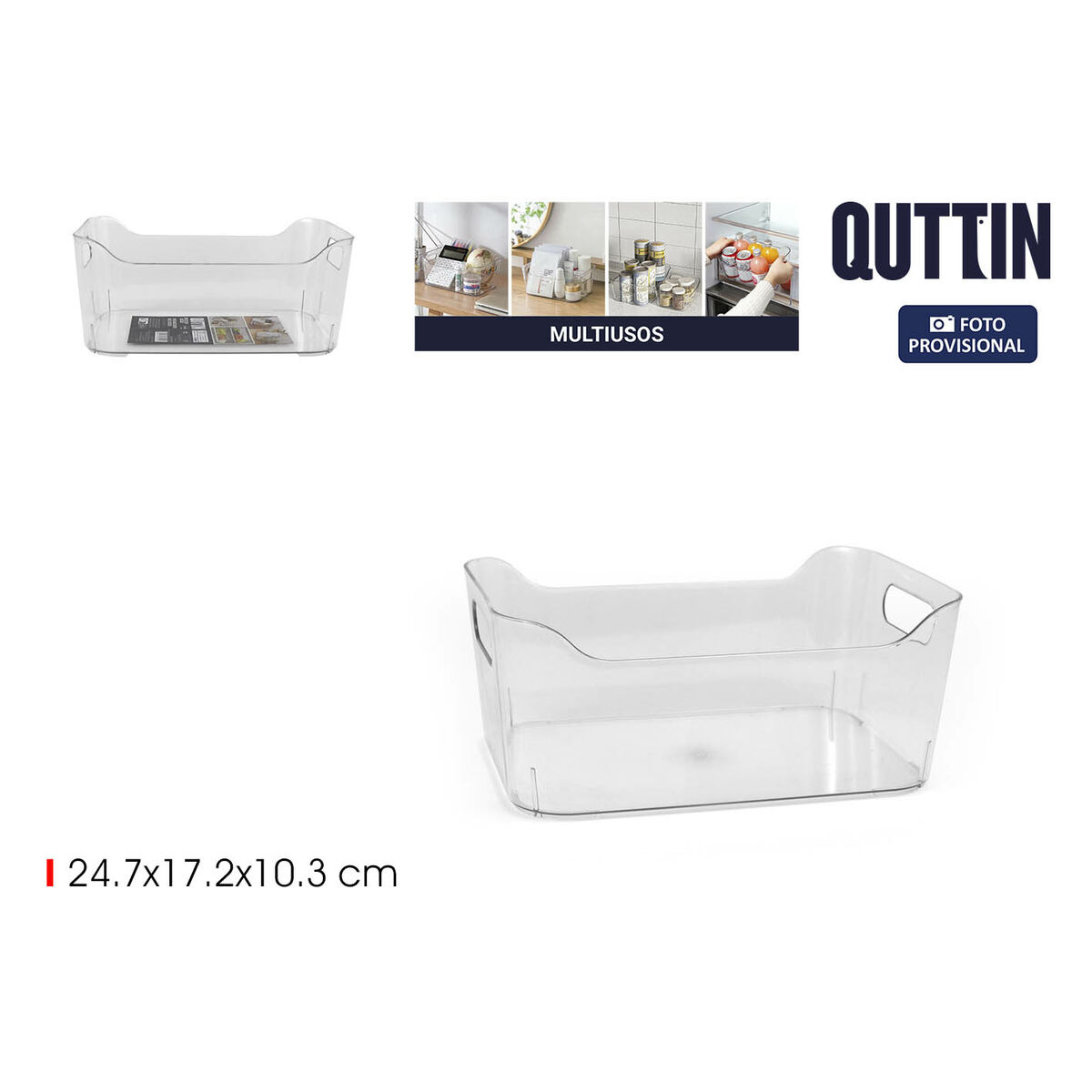 Drawer Organizer Quttin (24 Units)