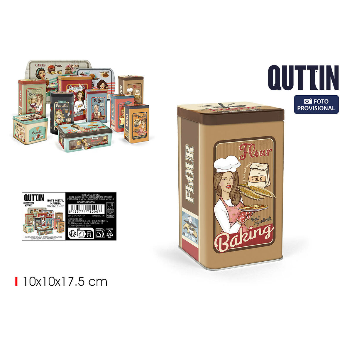 Tin Quttin Baking (12 Units)