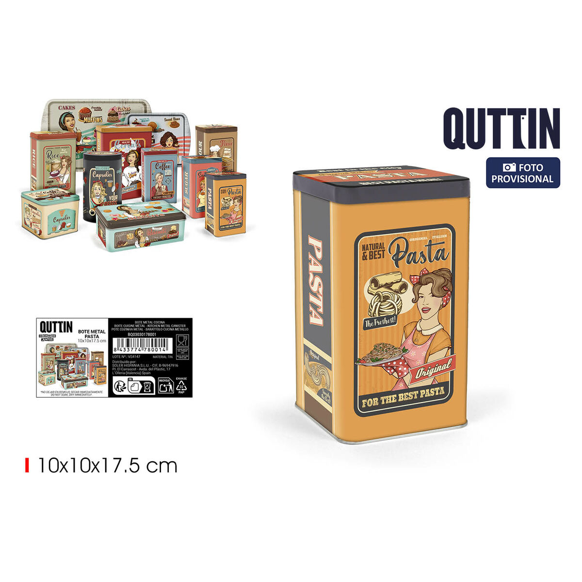 Tin Quttin PASTA (12 Units)