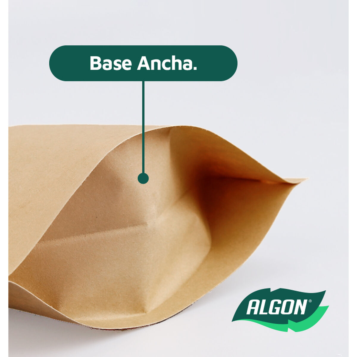 Reusable Food Bag Algon Kraft 17 x 24 x 4 cm 15 Pieces (12 Units)
