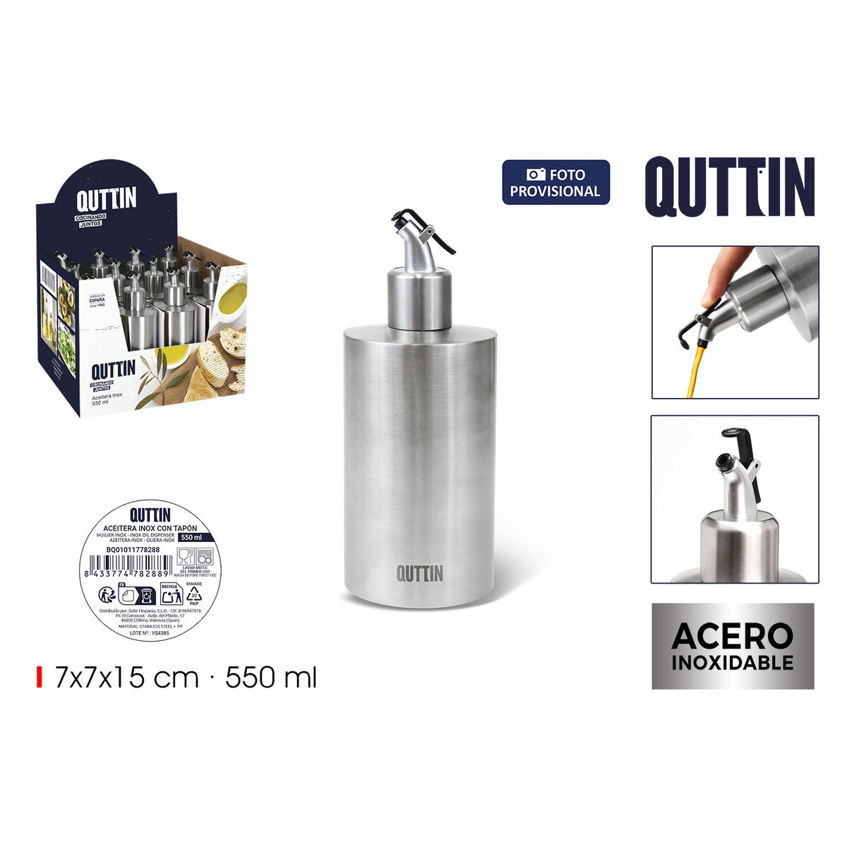 Cruet Quttin (12 Units)