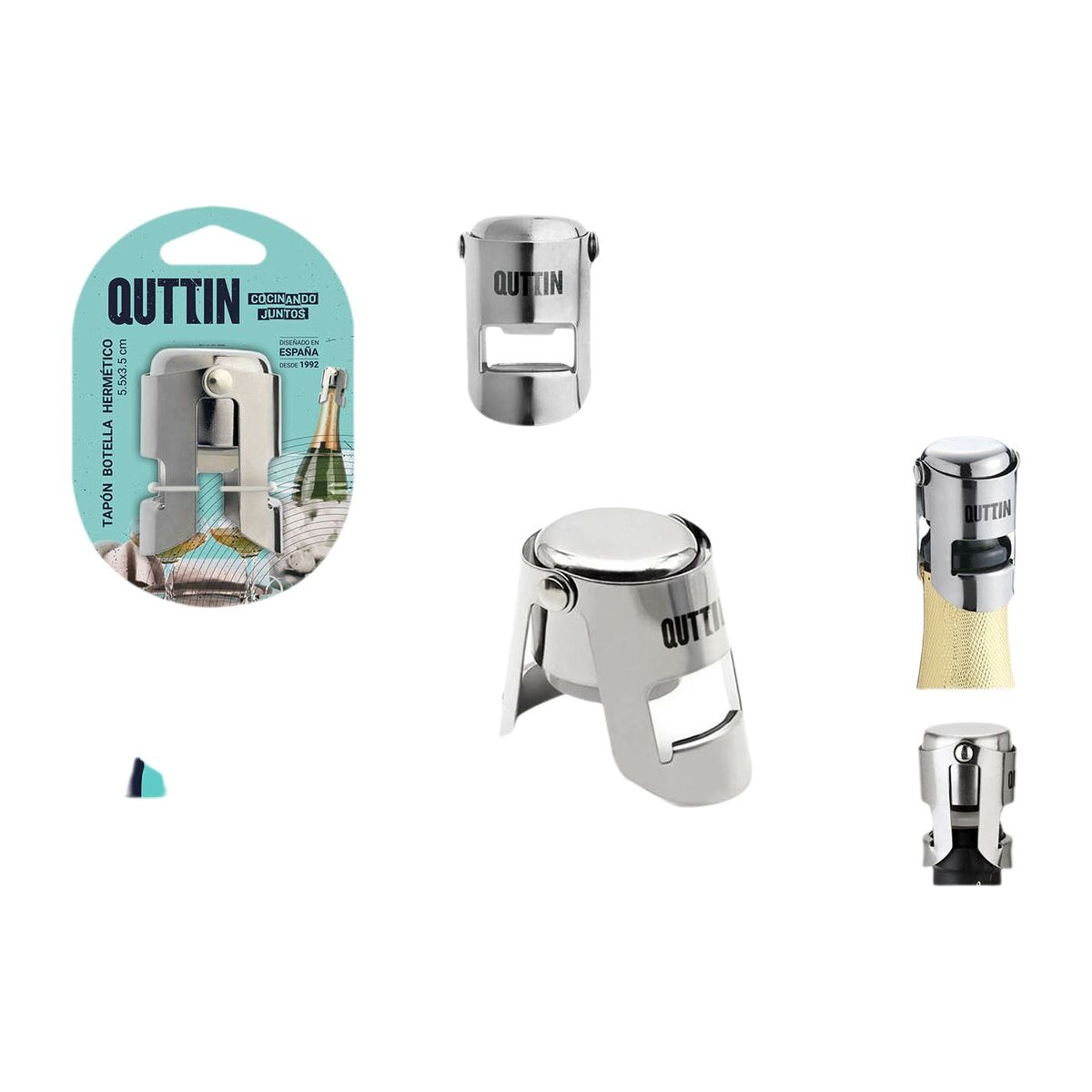 Airtight bottle cap Quttin (24 Units)