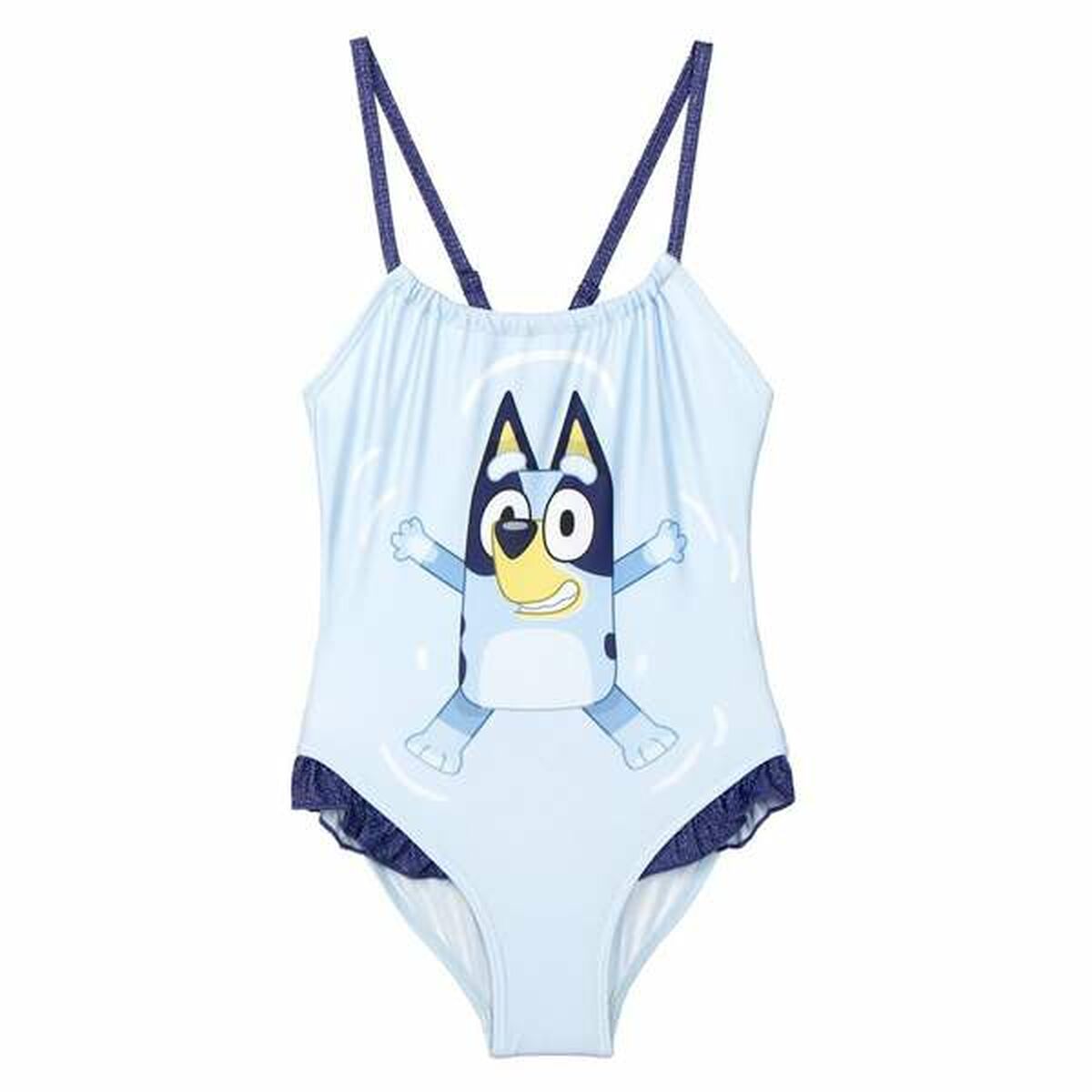 Swimsuit for Girls Bluey Light Blue