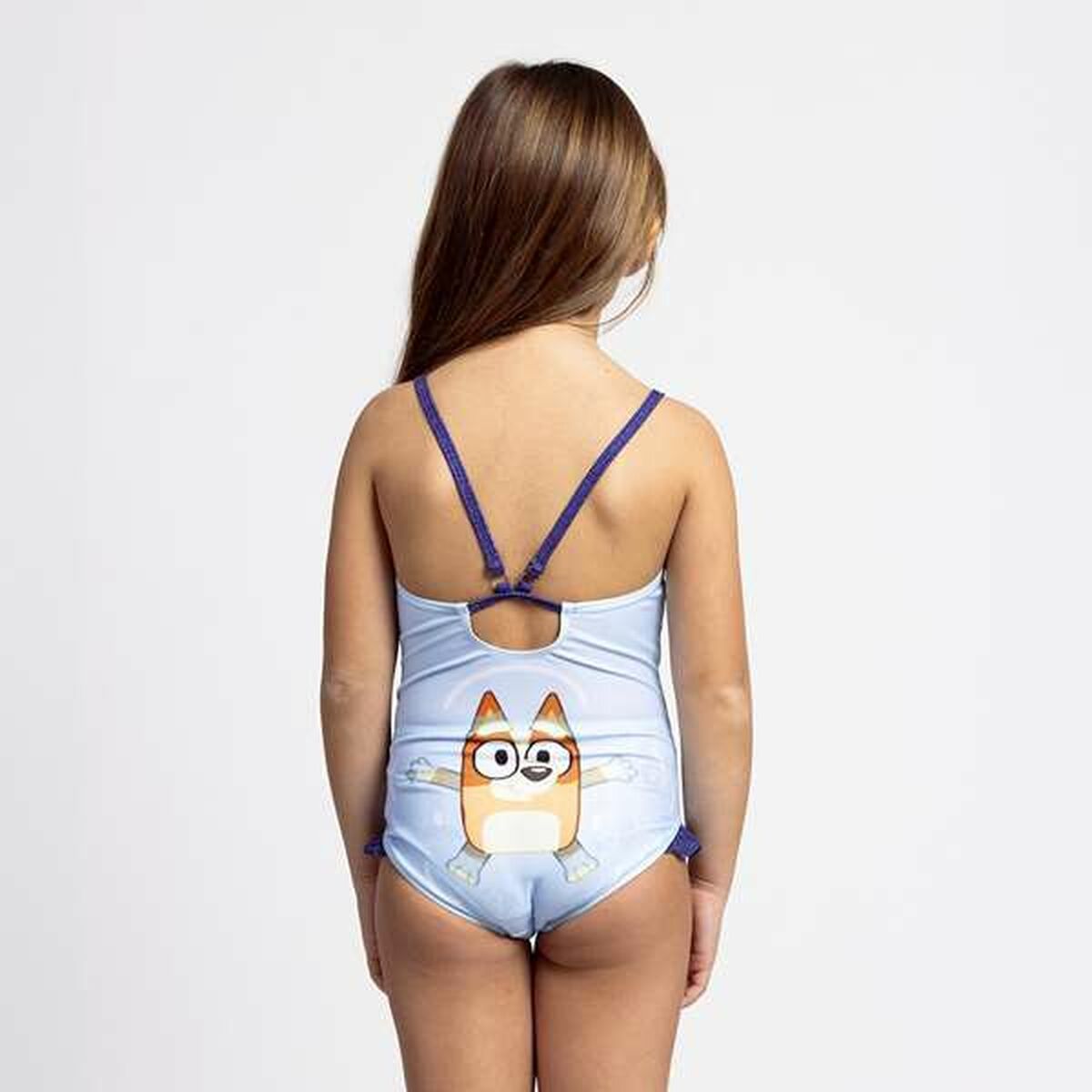 Swimsuit for Girls Bluey Light Blue