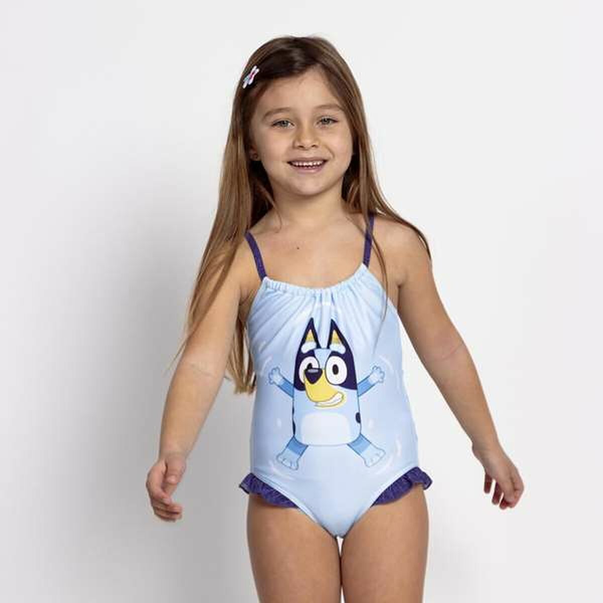 Swimsuit for Girls Bluey Light Blue