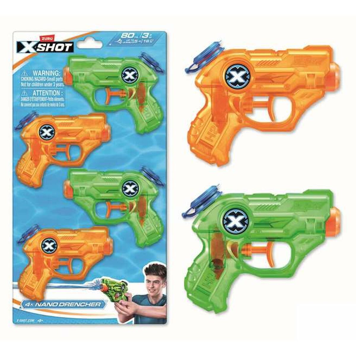 Water Pistol Zuru X-Shot Nano Drencher Water Pistol Zuru X-Shot Nano Drencher